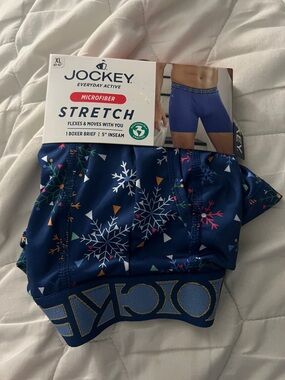 Snowflake jockey boxerbrief size X-Large